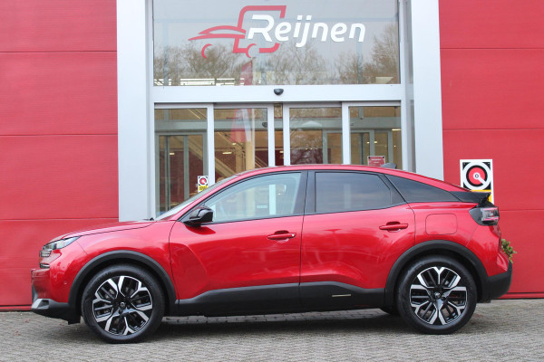 Citroën C4 1.2 Hybrid 145PK MAX | HEAD UP DISPLAY | CAMERA VOOR + ACHTER | NAVIGATIE | DRAADLOZE TELEFOONLADER | FULL LED KOPLAMPEN | DRAADLOZE APPLE CARPLAY/ANDROID AUTO | STOEL/STUUR/VOORRUIT VERWARMING | 18" LICHTMETALEN VELGEN | ADAPTIVE CRUISE CONTROL | CLIMATE CONTROL | LEDEREN BEKLEDING | DAB+ RADIO | KEYLESS ENTRY/START |