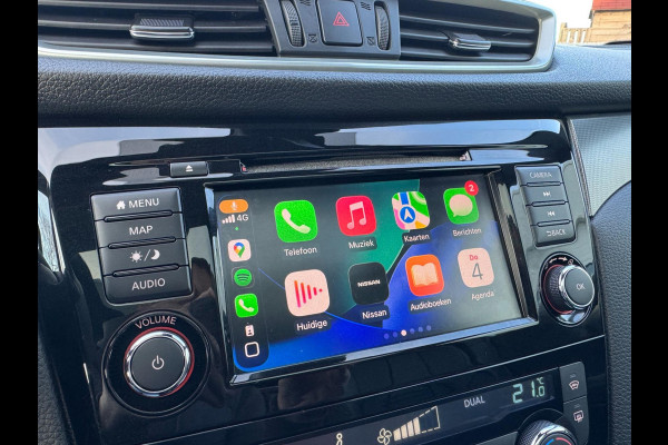 Nissan QASHQAI 1.3 DIG-T Tekna + TREKHAAK AFN. / 360 CAMERA / ST. VERWARMING / PANORAMADAK / NAVIGATIE / CARPLAY / CRUISE / PARELM