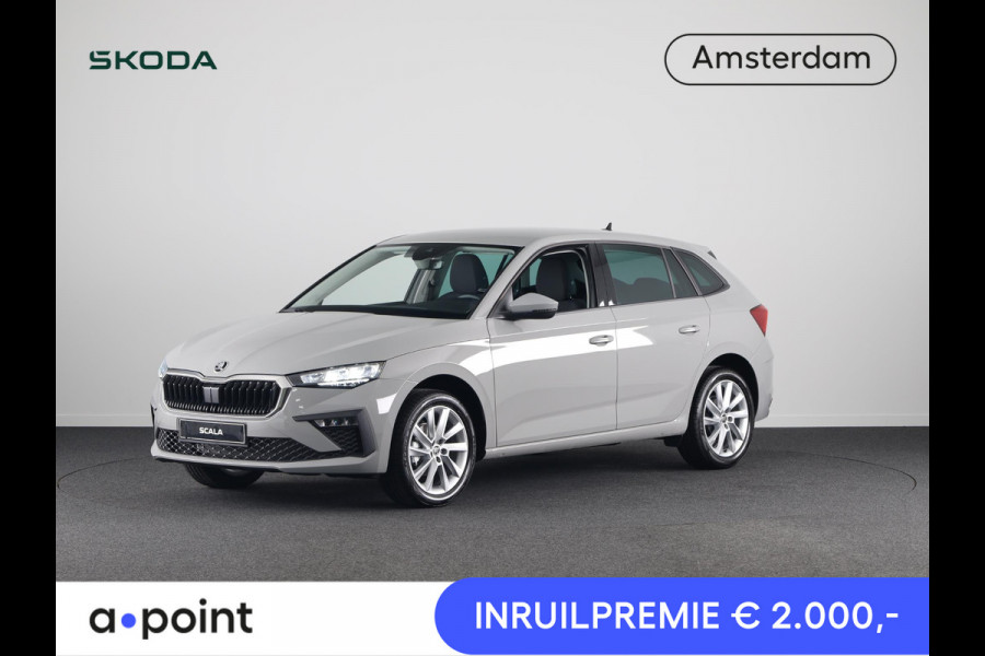 Škoda SCALA Selection 1.0 TSI 115 pk 6 versn. Hand | 17 inch | Apple Carplay | Climate Control | Cruise Control | Emotion pakket | Private lease deze auto al vanaf 590,- euro