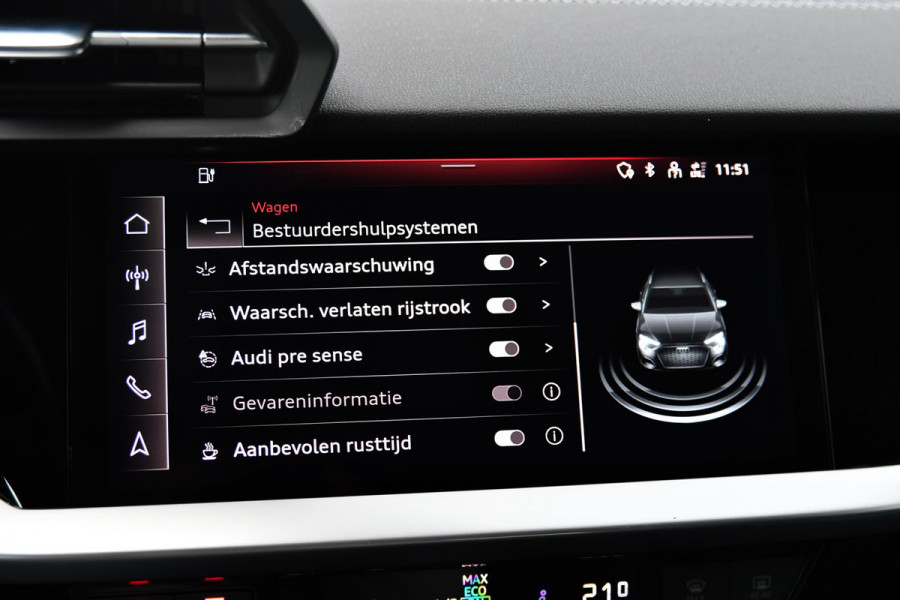 Audi A3 Sportback 40 TFSI e 3x S-Line. RS Zetels, Pano, ACC, Keyless, Camera, Matrix, 19'', CarPlay!