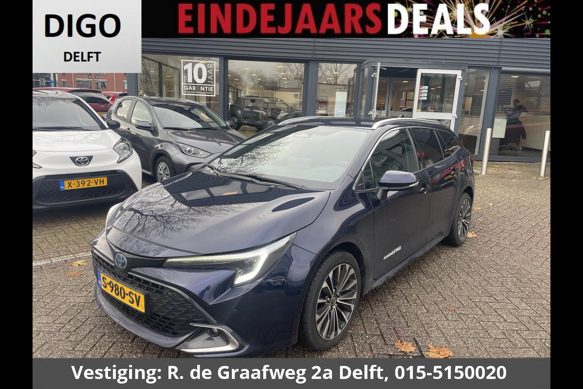 Toyota Corolla Touring Sports 1.8 Hybrid First Edition | DEMO | Parkeersensoren | Elektrische kofferbak | Navigatie |
