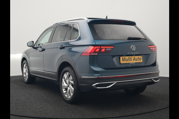 Volkswagen Tiguan 1.4 TSI eHybrid Elegance Plug In Hybrid 245pk PHEV | Panodak | IQ Light | Adaptive Cruise | Alcantara Sportstoelen Verwarmd | Apple Carplay | Sfeerverlichting | Stuur Verwarmd | Navigatie | Virtual | DAB |