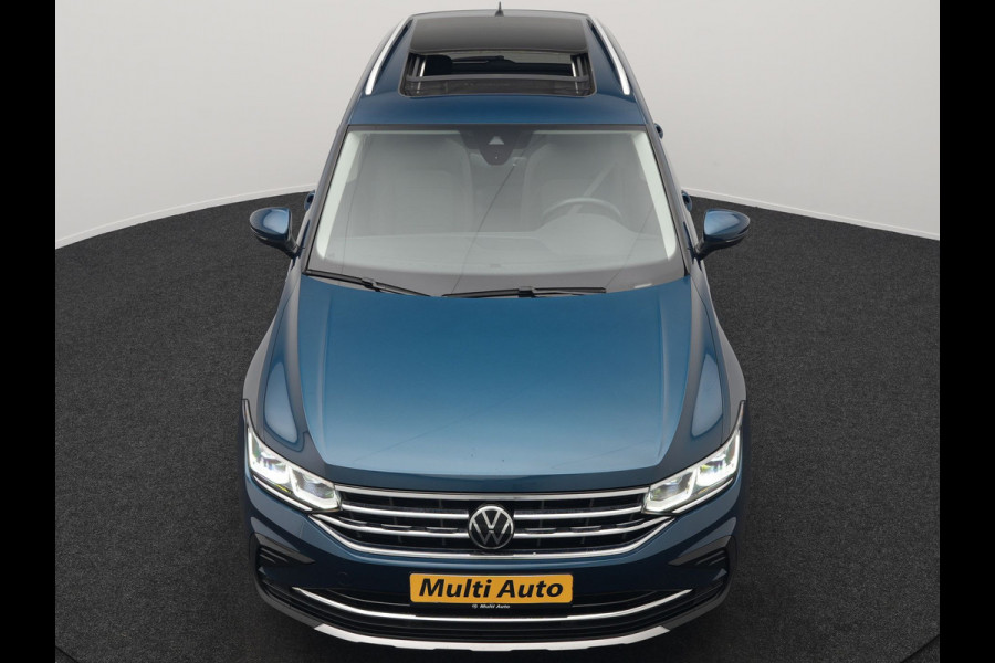 Volkswagen Tiguan 1.4 TSI eHybrid Elegance Plug In Hybrid 245pk PHEV | Panodak | IQ Light | Adaptive Cruise | Alcantara Sportstoelen Verwarmd | Apple Carplay | Sfeerverlichting | Stuur Verwarmd | Navigatie | Virtual | DAB |