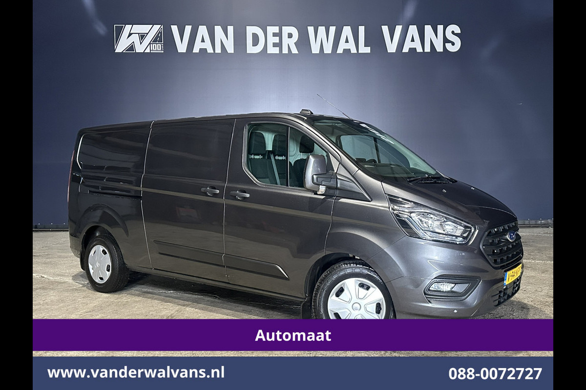 Ford Transit Custom 2.0 TDCI 130pk Automaat L2H1 Euro6 Airco | Apple Carplay | Android Auto | LED | Cruisecontrol Parkeersensoren, Verwarmde voorruit, Bijrijdersbank