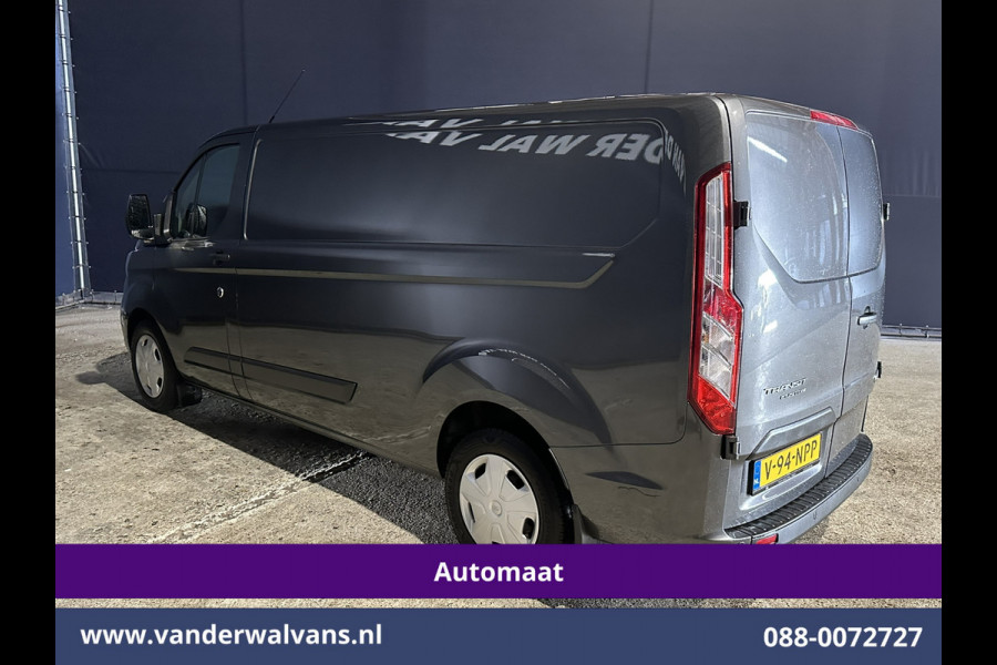 Ford Transit Custom 2.0 TDCI 130pk Automaat L2H1 Euro6 Airco | Apple Carplay | Android Auto | LED | Cruisecontrol Parkeersensoren, Verwarmde voorruit, Bijrijdersbank