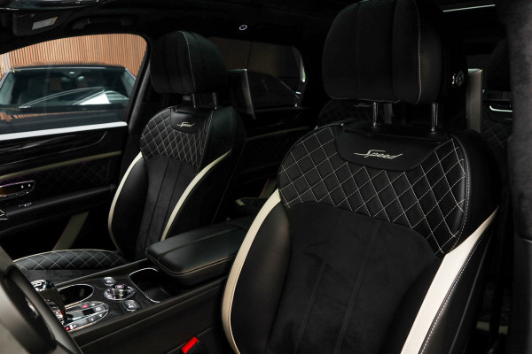 Bentley Bentayga 6.0 W12 Speed HUD Massage Panodak Leer ACC Keyless 360 Camera Elektr. achterklep Luchtvering Alcantara hemelbekleding Elektr. verstelbare stoelen voor & achter met memory Navi PDC Naim Soundsystem LM velgen