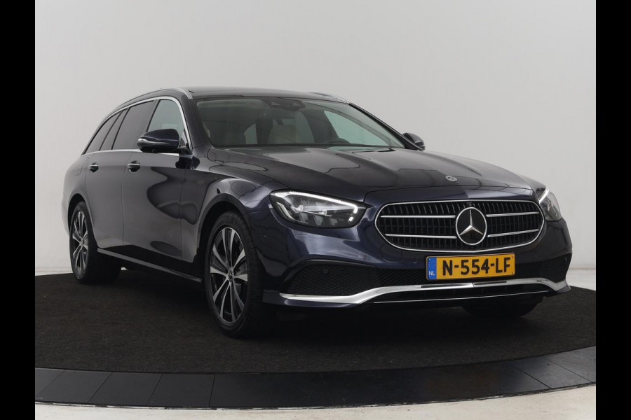 Mercedes-Benz E-Klasse 300e Luxury | Panoramadak | Adaptive cruise | Leder | 360 Camera | Trekhaak | Stoelverwarming | Matrix LED | Burmester Surround | Memorypakket | Carplay | Widescreen | PHEV | Plug In