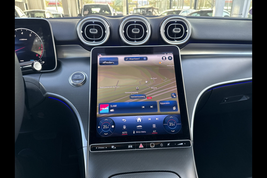 Mercedes-Benz C-Klasse 180 Luxury Line | Sfeerverl. | Memory seat | Carplay | Dodehoek as.