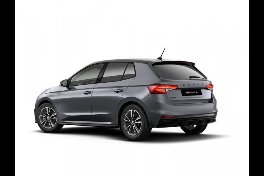 Škoda Fabia Monte Carlo 1.0 TSI 115 pk 7 versn. DSG | Navigatie pakket | Travel assist | Licht en Zicht plus | Verwarmbare voorstoelen | 18 inch lichtmetalen velgen