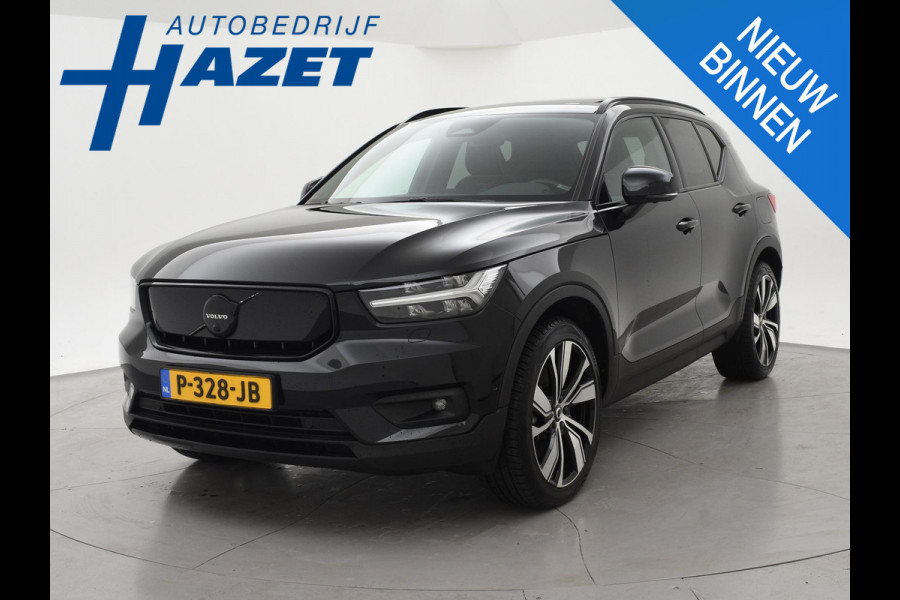 Volvo XC40 RECHARGE TWIN PRO 408 PK + TREKHAAK WEGKL. | 360 CAMERA | PANORAMA | 20 INCH | HARMAN/KARDON