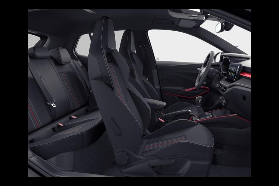 Škoda Fabia Monte Carlo 1.0 TSI 115 pk 7 versn. DSG | Navigatie pakket | Travel assist | Licht en Zicht plus | Verwarmbare voorstoelen | 18 inch lichtmetalen velgen