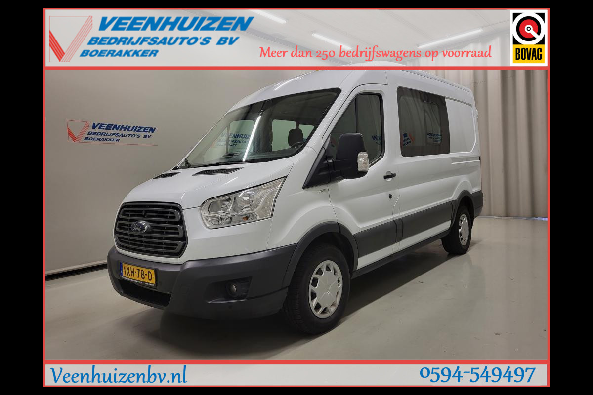 Ford Transit 2.0TDCI 170PK L2/H2 Dubbele Cabine Euro 6!