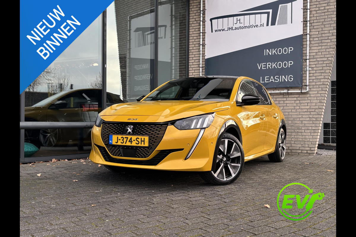 Peugeot e-208 EV GT 350 50 kWh*3FASE*CRUISE*ECC*CARPLAY*CAM*