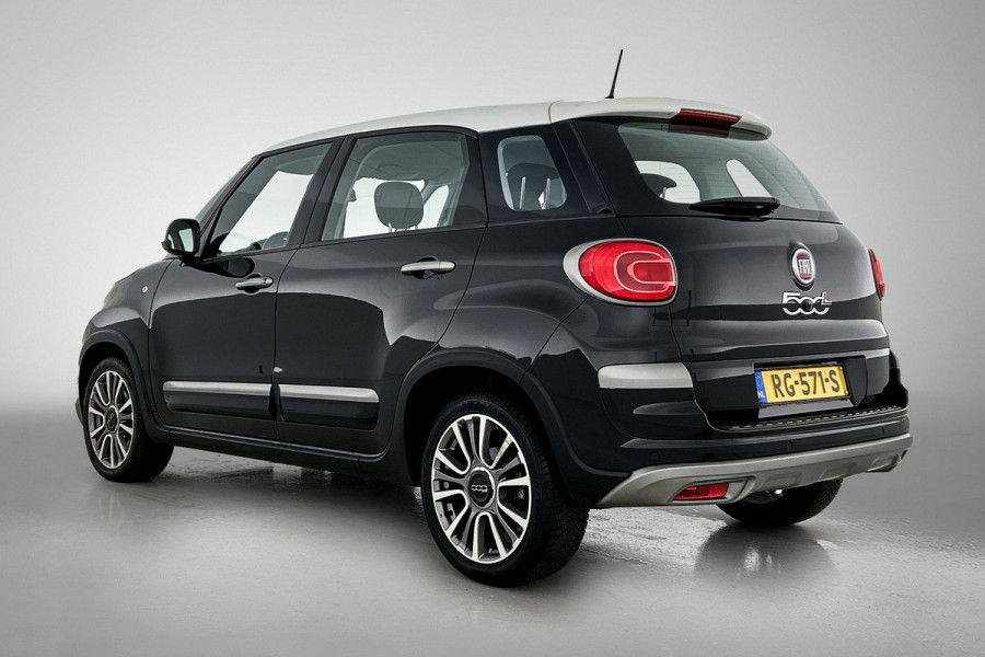 Fiat 500L 0.9 TwinAir Cross (NL-auto, Goed OnderH, Navi, Camera, Climate Con, Parkeerhulp, Cruise Con, Etc)