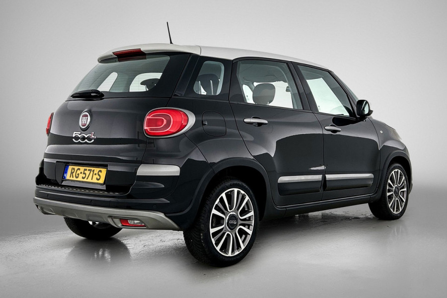 Fiat 500L 0.9 TwinAir Cross (NL-auto, Goed OnderH, Navi, Camera, Climate Con, Parkeerhulp, Cruise Con, Etc)