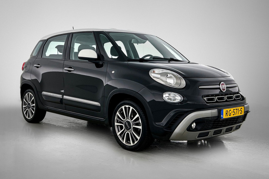Fiat 500L 0.9 TwinAir Cross (NL-auto, Goed OnderH, Navi, Camera, Climate Con, Parkeerhulp, Cruise Con, Etc)