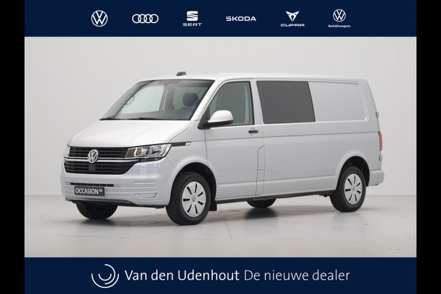 Volkswagen Transporter 2.0 TDI 150pk DSG L2H1 Dubbele Cabine DC Navigatie Camera Trekhaak Cruise PDC