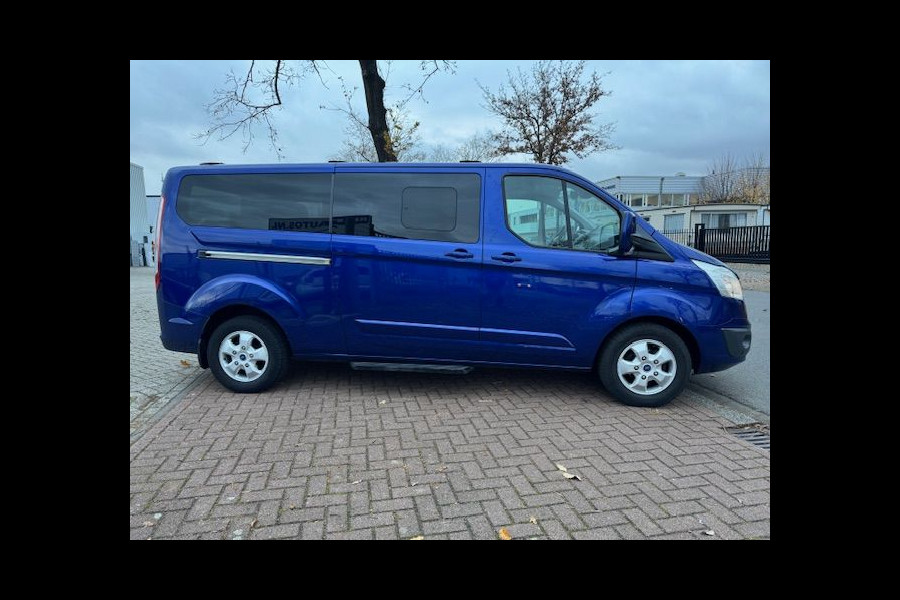Ford Transit Custom Tourneo 2.0 TDCI L2 VIP 9 Persoons Titanium Airco,Navigatie,Leder,2 Schuifdeuren EXPORT PRIJS