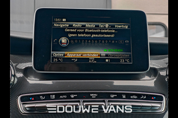 Mercedes-Benz V-Klasse V220 L2 Edition Trekhaak LED Enkel Cabine 2x Schuifdeur Trekhaak Dubbel Cabine mogelijk.