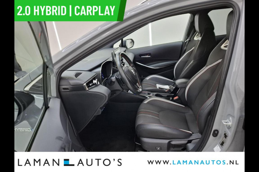 Toyota Corolla Touring Sports 2.0 Hybrid 184pk GR-Sport | CarPlay Halfleder ECC ACC LED 17" LMV Camera Metallic | Hybrid Voorschoten