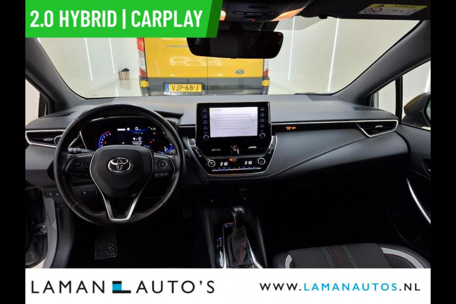 Toyota Corolla Touring Sports 2.0 Hybrid 184pk GR-Sport | CarPlay Halfleder ECC ACC LED 17" LMV Camera Metallic | Hybrid Voorschoten