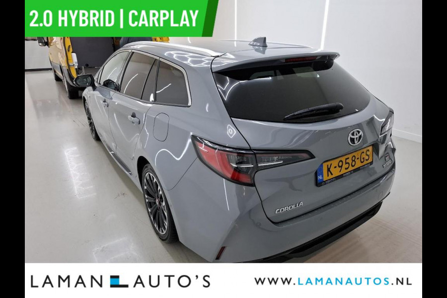 Toyota Corolla Touring Sports 2.0 Hybrid 184pk GR-Sport | CarPlay Halfleder ECC ACC LED 17" LMV Camera Metallic | Hybrid Voorschoten