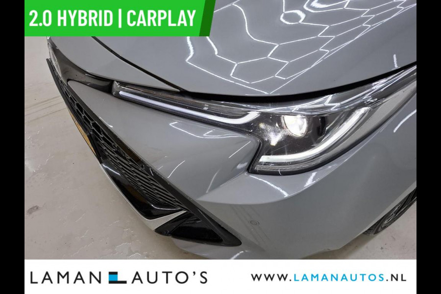 Toyota Corolla Touring Sports 2.0 Hybrid 184pk GR-Sport | CarPlay Halfleder ECC ACC LED 17" LMV Camera Metallic | Hybrid Voorschoten