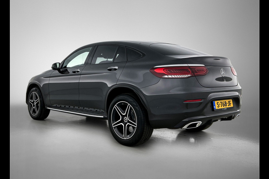 Mercedes-Benz GLC Coupé 300 e 4MATIC Business Solution AMG | 360 Camera | Memory Seats | Sfeerverlichting | Treeplanken | Trekhaak |  Navigatie | Schuifdak | 24 Maanden Mercedes-Benz Certified Garantie.