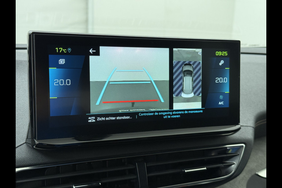 Peugeot 3008 1.6T 225pk AUT-8 GT Pack HYbrid Leer/Alcantara+Elektr.+Verwarmd Trekhaak Navi360°Camera Apple Carplay Android Ecc HiFi Premium FOCAL® Zwarte Hemel Lane Assist Dodehoekwaarschuwing 1e Eigenaar Origineel Nederlandse Auto Nieuwprijs €51.858,-