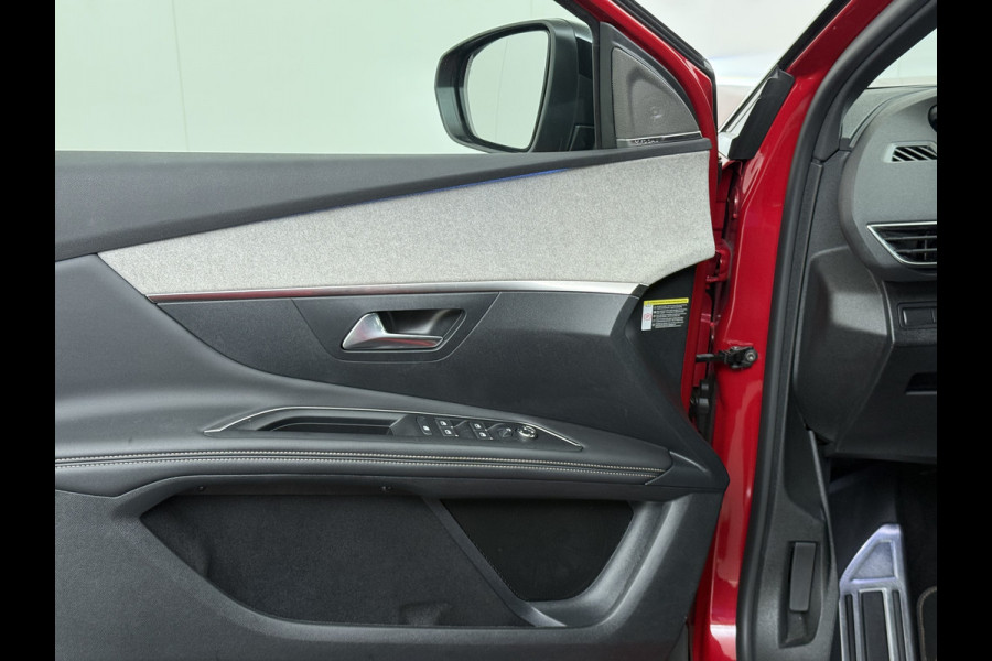 Peugeot 3008 1.6T 225pk AUT-8 GT Pack HYbrid Leer/Alcantara+Elektr.+Verwarmd Trekhaak Navi360°Camera Apple Carplay Android Ecc HiFi Premium FOCAL® Zwarte Hemel Lane Assist Dodehoekwaarschuwing 1e Eigenaar Origineel Nederlandse Auto Nieuwprijs €51.858,-