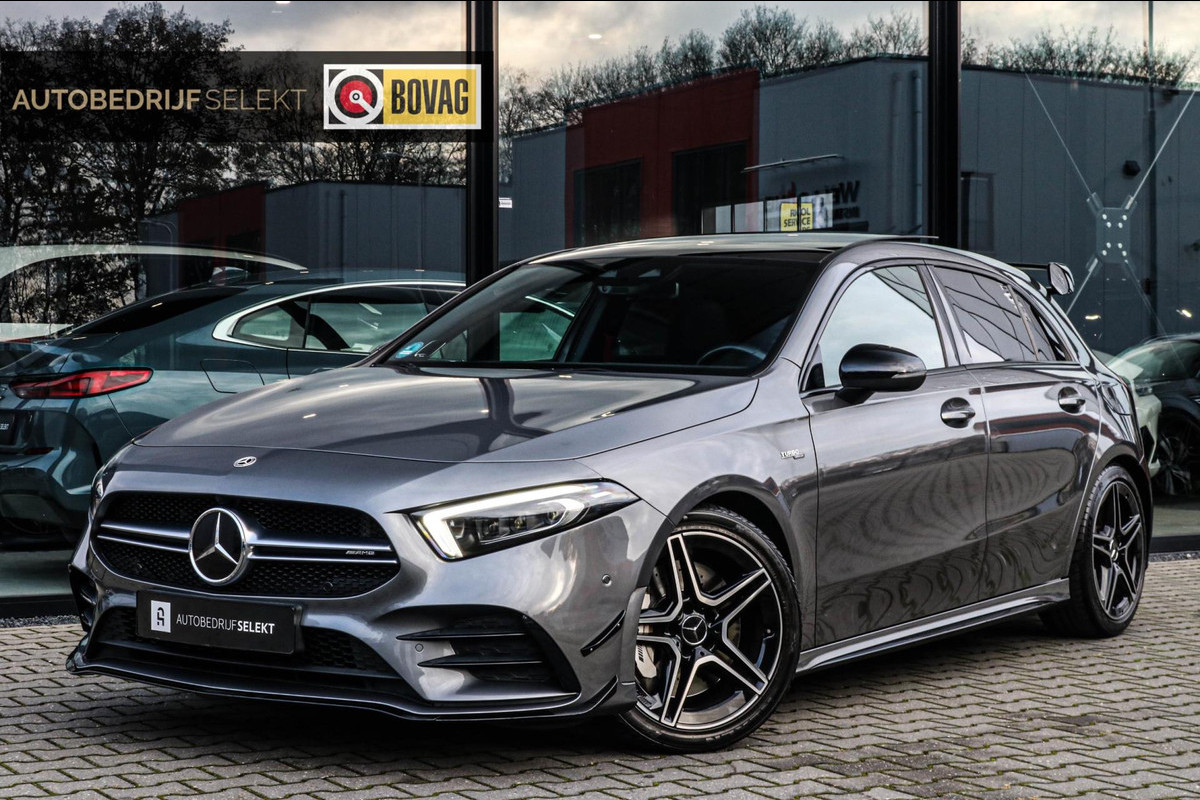 Mercedes-Benz A-Klasse AMG 35 4MATIC - PANO - BURMESTER - DEALER ONDERHOUDEN - ASSISTENTIEPAKKET - CARPLAY - A35 - EDITION ONE