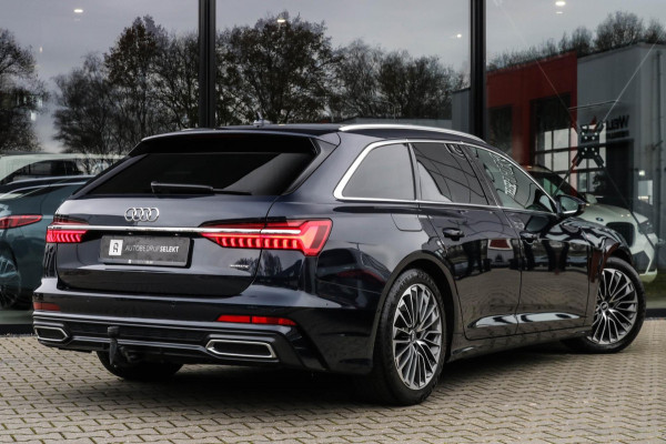 Audi A6 Avant 55 TFSI e quattro - PANO - TREKHAAK - MATRIX - 360 CAM - ELETKR. STOELEN - STUURWIEL VERWARMD - COMPETITION - 367pk
