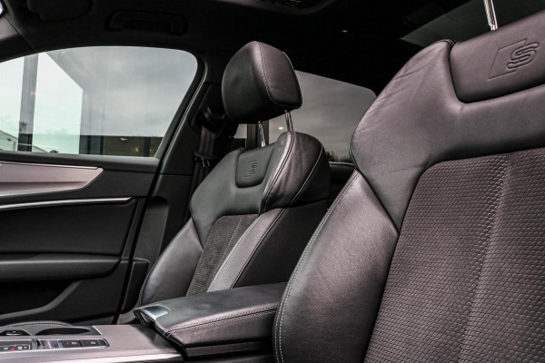 Audi A6 Avant 55 TFSI e quattro - PANO - TREKHAAK - MATRIX - 360 CAM - ELETKR. STOELEN - STUURWIEL VERWARMD - COMPETITION - 367pk