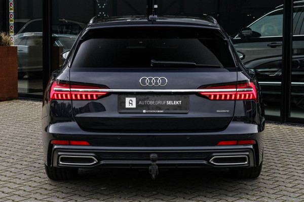 Audi A6 Avant 55 TFSI e quattro - PANO - TREKHAAK - MATRIX - 360 CAM - ELETKR. STOELEN - STUURWIEL VERWARMD - COMPETITION - 367pk
