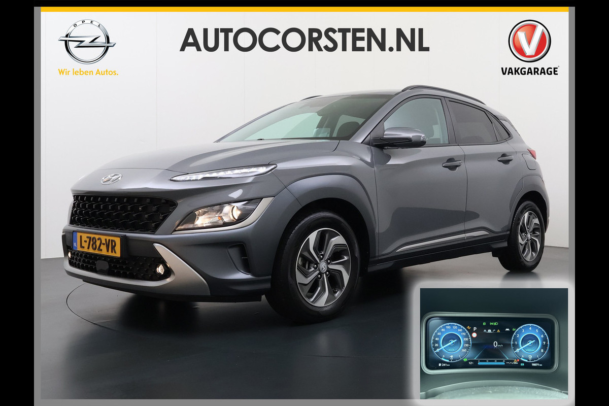 Hyundai Kona |142PK AUT. HEV Hybride Semi-Auto-Pilot (lane-Assist+Camera+Adap.Cruise) Navi Ecc Apple Carplay Android Digi-Dash Head Up Displa Krell®-Audio Fashion  Lmv Isofix DAB Led Regen-Lichtsensor 1e Eigenaar Origineel Nederlandse Auto