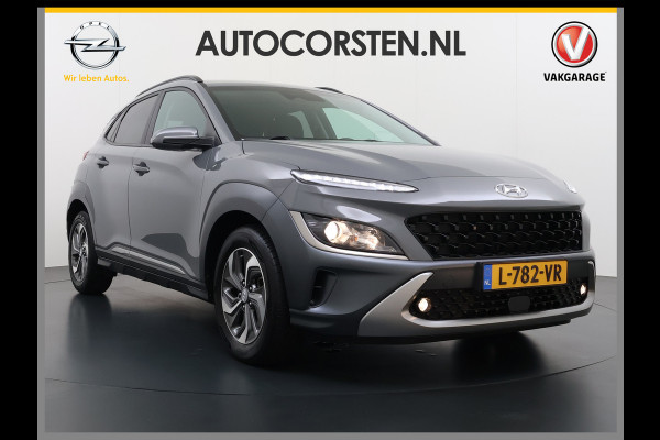 Hyundai Kona |142PK AUT. HEV Hybride Semi-Auto-Pilot (lane-Assist+Camera+Adap.Cruise) Navi Ecc Apple Carplay Android Digi-Dash Head Up Displa Krell®-Audio Fashion  Lmv Isofix DAB Led Regen-Lichtsensor 1e Eigenaar Origineel Nederlandse Auto