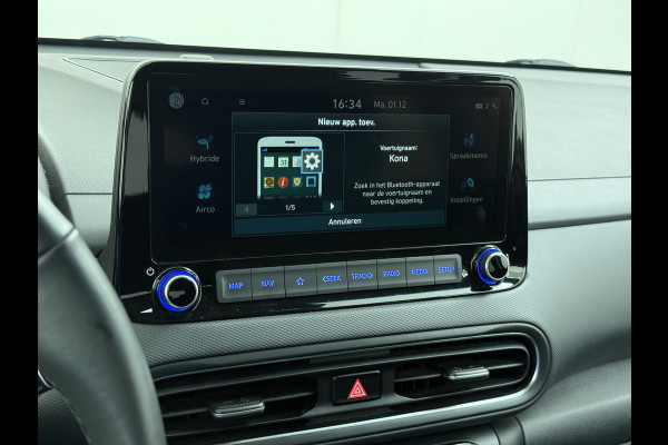 Hyundai Kona |142PK AUT. HEV Hybride Semi-Auto-Pilot (lane-Assist+Camera+Adap.Cruise) Navi Ecc Apple Carplay Android Digi-Dash Head Up Displa Krell®-Audio Fashion  Lmv Isofix DAB Led Regen-Lichtsensor 1e Eigenaar Origineel Nederlandse Auto
