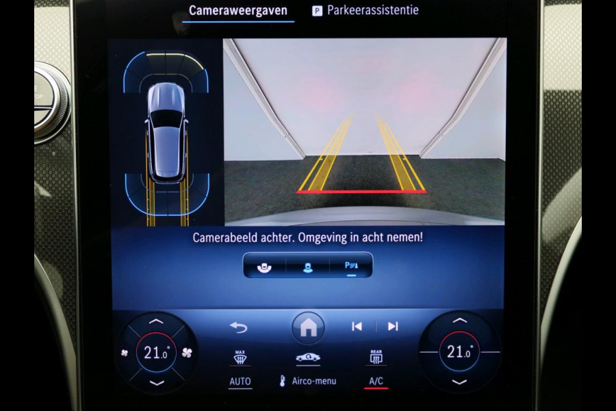 Mercedes-Benz C-Klasse Estate 300 e AMG Plug-In Hybride AMG Line | Night Pakket | Panorama Schuif-Kanteldak | Ledkoplampen | Alarm | Achteruitrijcamera | Keyless-Go | Memory Voorstoelen. Inclusief 24 maanden MB Certified garantie voor Europa.