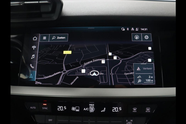 Audi A3 30 TFSI Business edition | Trekhaak | Adaptive cruise | Carplay | Park Assist | Climate control | Virtual Cockpit | Full LED | Sportstoelen | Navigatie | Parkeerhulp