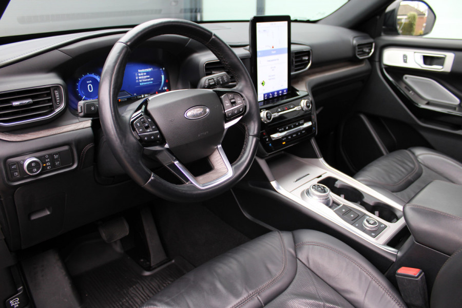 Ford Explorer 3.0 V6 EcoBoost PHEV Platinum | Panoramadak | Leder | Massage | B&O