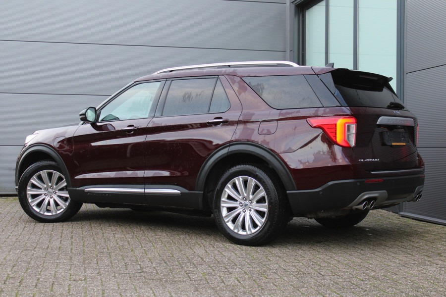 Ford Explorer 3.0 V6 EcoBoost PHEV Platinum | Panoramadak | Leder | Massage | B&O