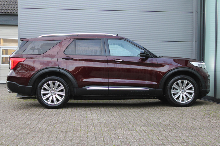 Ford Explorer 3.0 V6 EcoBoost PHEV Platinum | Panoramadak | Leder | Massage | B&O
