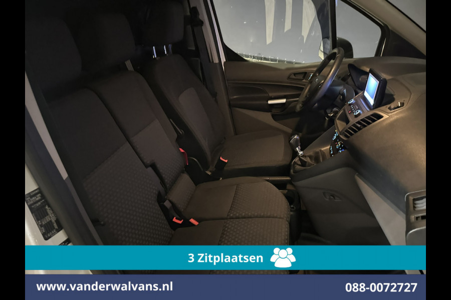 Ford Transit Connect 1.5 EcoBlue 120pk L2H1 Euro6 Airco | 3-Zits | Camera | Navigatie | Stoelverwarming | Verwarmde voorruit Parkeersensoren, Bijrijdersbank