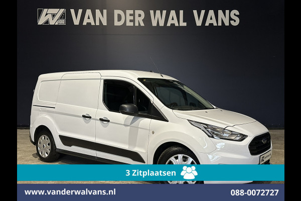 Ford Transit Connect 1.5 EcoBlue 120pk L2H1 Euro6 Airco | 3-Zits | Camera | Navigatie | Stoelverwarming | Verwarmde voorruit Parkeersensoren, Bijrijdersbank
