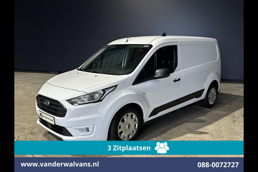Ford Transit Connect 1.5 EcoBlue 120pk L2H1 Euro6 Airco | 3-Zits | Camera | Navigatie | Stoelverwarming | Verwarmde voorruit Parkeersensoren, Bijrijdersbank