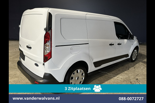 Ford Transit Connect 1.5 EcoBlue 120pk L2H1 Euro6 Airco | 3-Zits | Camera | Navigatie | Stoelverwarming | Verwarmde voorruit Parkeersensoren, Bijrijdersbank