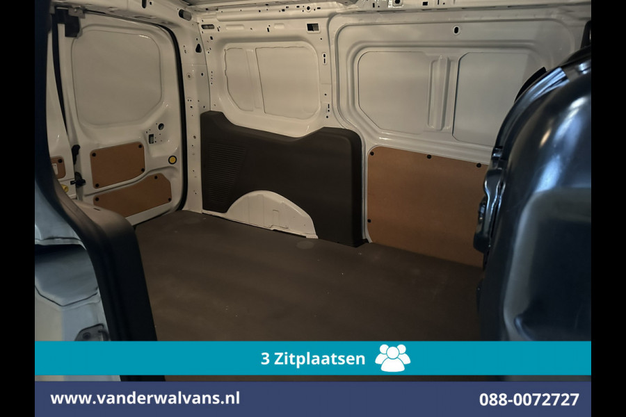 Ford Transit Connect 1.5 EcoBlue 120pk L2H1 Euro6 Airco | 3-Zits | Camera | Navigatie | Stoelverwarming | Verwarmde voorruit Parkeersensoren, Bijrijdersbank