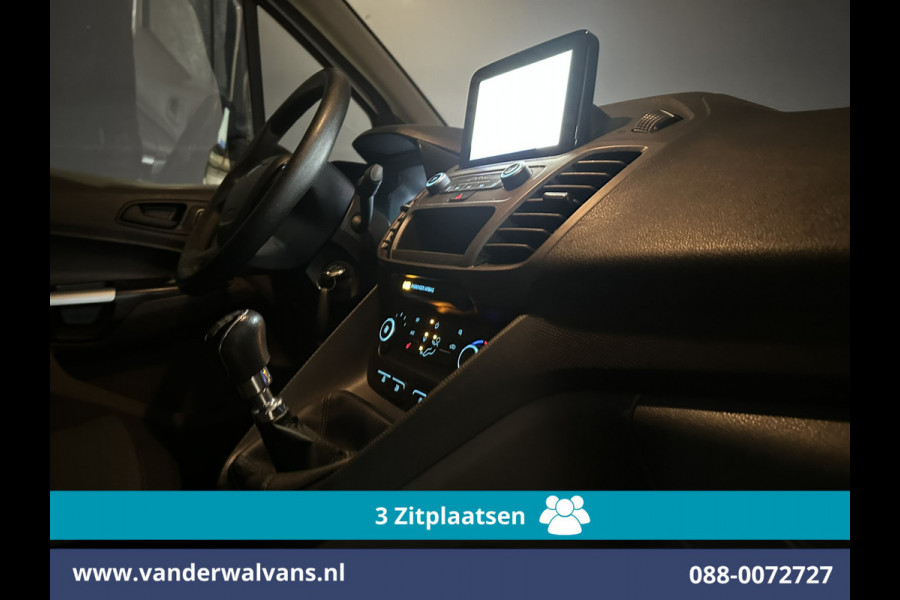 Ford Transit Connect 1.5 EcoBlue 120pk L2H1 Euro6 Airco | 3-Zits | Camera | Navigatie | Stoelverwarming | Verwarmde voorruit Parkeersensoren, Bijrijdersbank