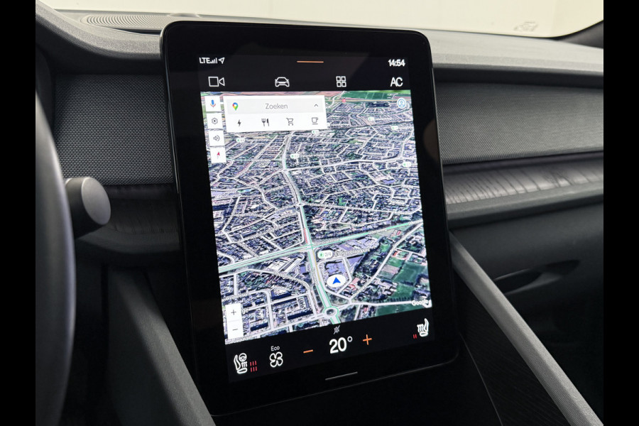 Polestar 2 AUT. 408 pk 0-100 4,7Sec AWD Long Range Dual Motor 78kWh Pano-Dak Electr.Stoelen+Geheugen+Verwarmd+Achterbank+Stuur Adaptive-Cru SOH 93% Verkeersbord detectie Regen-Lichtsensor Virtual-Cockpit Home-Link Bots waarschuwing Autonoom-Rem Lane Assist Keyless Connected 11KW AC laden tot 150kw DC Laden 4x4 1e Eigenaar Volledig Volvo_Polestar-Dealer Onderhouden Origineel Nederlandse Auto 1.500kg Trekvermogen 660Nm! € 60.000 nieuw!