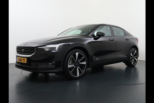 Polestar 2 AUT. 408 pk 0-100 4,7Sec AWD Long Range Dual Motor 78kWh Pano-Dak Electr.Stoelen+Geheugen+Verwarmd+Achterbank+Stuur Adaptive-Cru SOH 93% Verkeersbord detectie Regen-Lichtsensor Virtual-Cockpit Home-Link Bots waarschuwing Autonoom-Rem Lane Assist Keyless Connected 11KW AC laden tot 150kw DC Laden 4x4 1e Eigenaar Volledig Volvo_Polestar-Dealer Onderhouden Origineel Nederlandse Auto 1.500kg Trekvermogen 660Nm! € 60.000 nieuw!